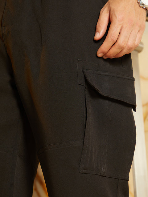 Known Straight-Fit Cargo Trousers