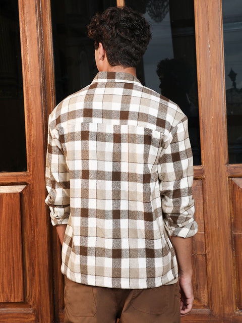 CAHOOT Buffalo-Check Utility Shacket