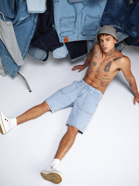 Just Be Carpenter Denim Shorts