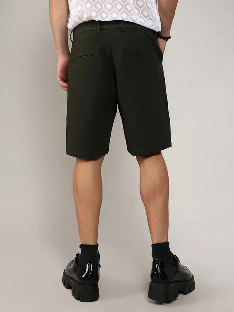 Hookd Tailored Poly-Linen Shorts