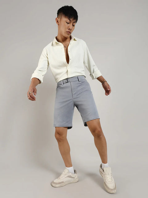TheOddOnes Solid Tailored Shorts