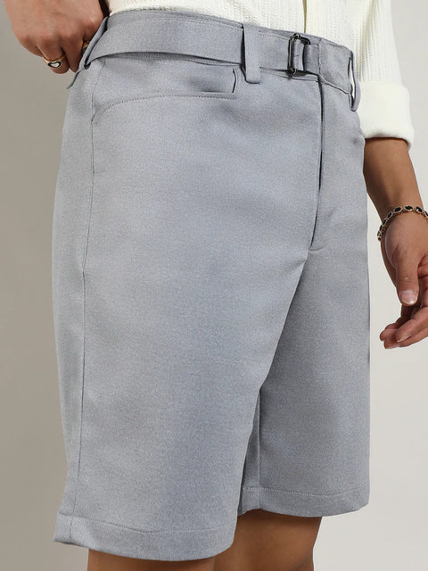 TheOddOnes Solid Tailored Shorts