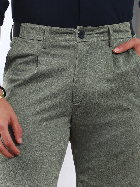 Hookd Tailored Heathered Shorts