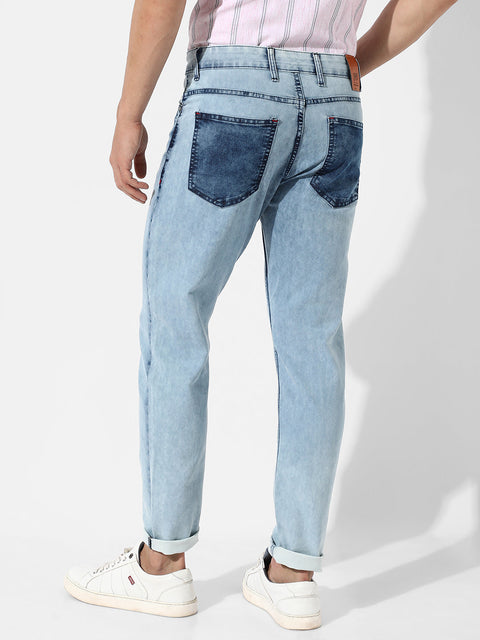 Hooked Light-Wash Denim Jeans