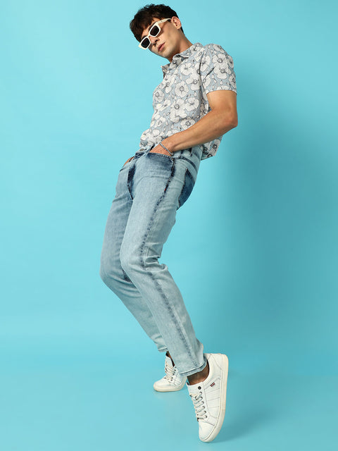 Behookd Light-Wash Denim Jeans