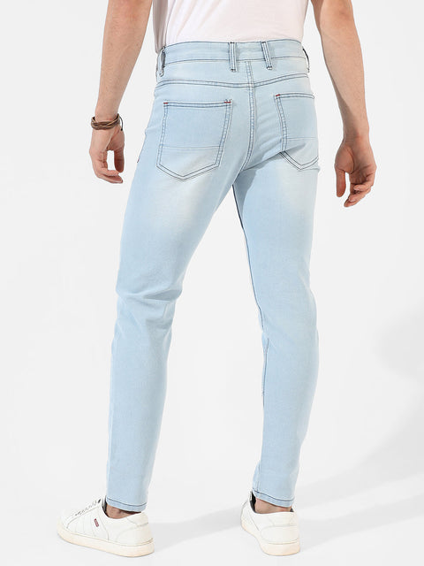 Game Face Light-Washed Denim Jeans