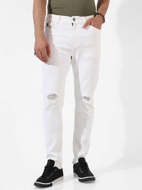 Game Face Solid Denim Jeans