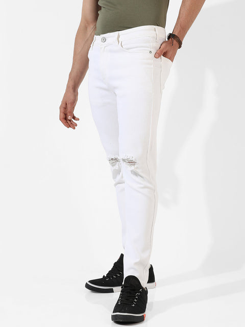 Game Face Solid Denim Jeans
