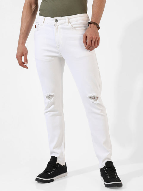 Game Face Solid Denim Jeans