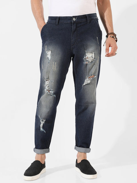 Game Face Ripped Denim Jeans