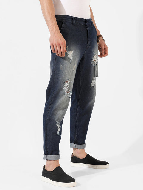 Game Face Ripped Denim Jeans