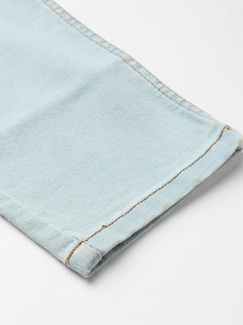 Game Face Light-Washed Denim Jeans