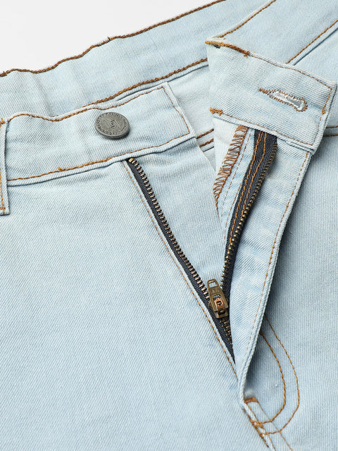 Game Face Light-Washed Denim Jeans