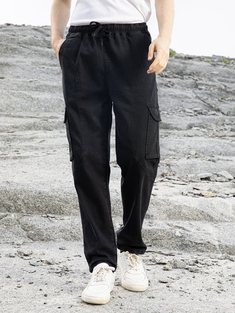 Chaos Straight-Fit Utility Denim Jeans