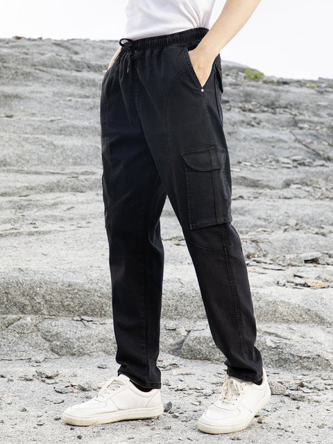 Chaos Straight-Fit Utility Denim Jeans