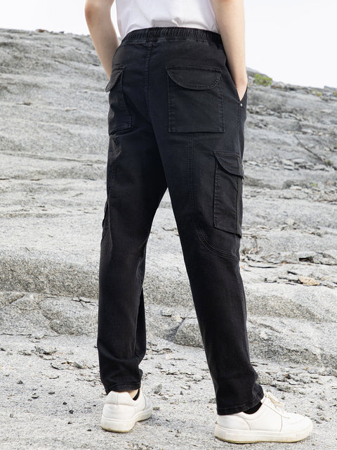 Chaos Straight-Fit Utility Denim Jeans