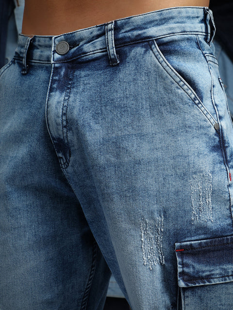 Just Be Straight-Fit Utility Denim Jeans