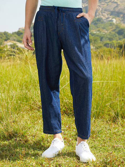 Chaos Pleated Denim Jeans