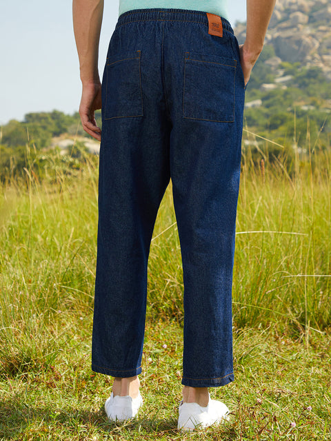 Chaos Pleated Denim Jeans