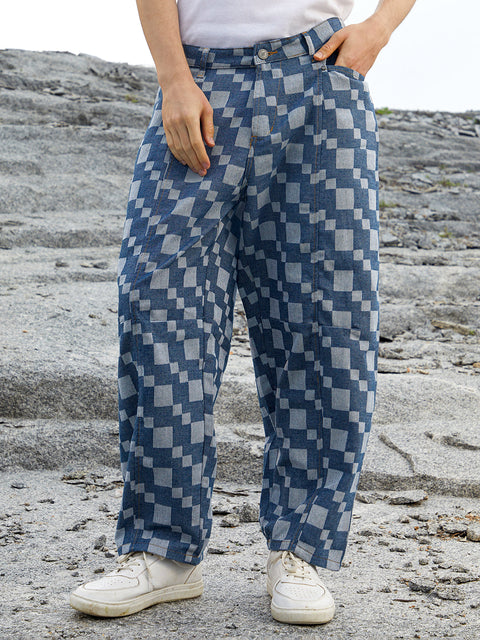 Chaos Cubic Straight-Fit Denim Jeans