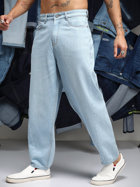 Chaos Semi-Tapered Relaxed Denim Jeans