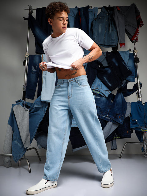 Chaos Semi-Tapered Relaxed Denim Jeans