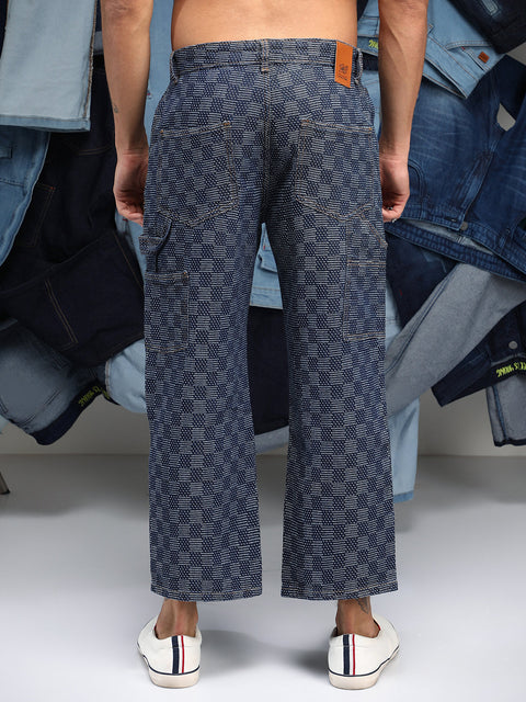 Chaos Checker Baggy Utility Denim Jeans