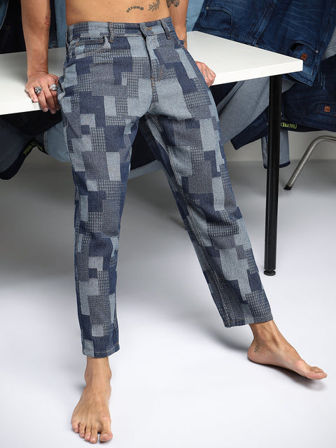 CAHOOT Blcoked Straight-Fit Denim Jeans