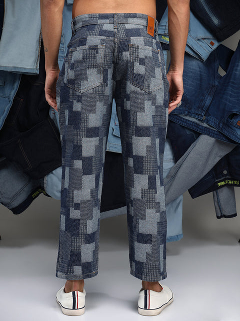 CAHOOT Blcoked Straight-Fit Denim Jeans