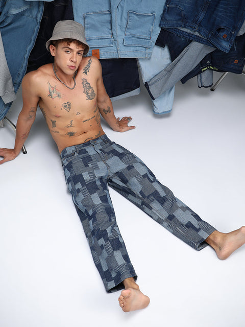 CAHOOT Blcoked Straight-Fit Denim Jeans