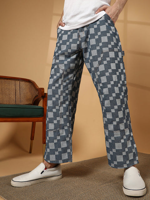 Chaos Cubic Straight-Fit Denim Jeans