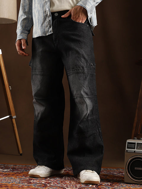 Runway Gods Tinted Panelled Denim Jeans