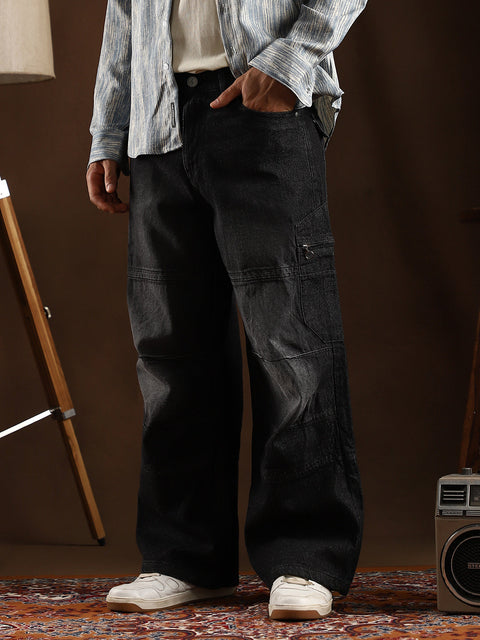 Runway Gods Tinted Panelled Denim Jeans