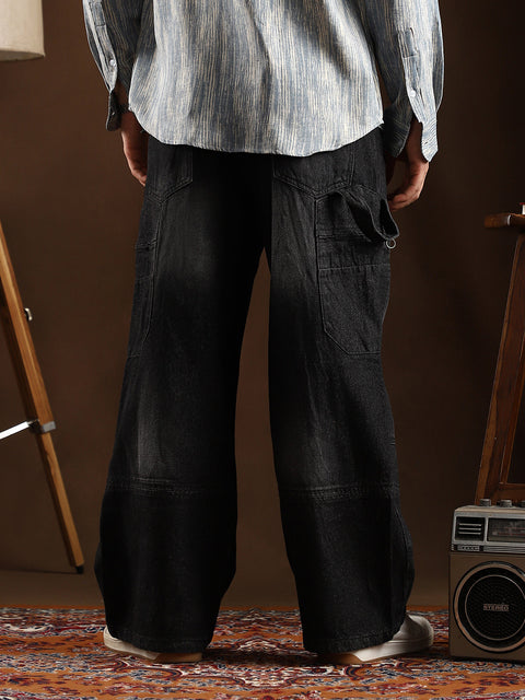 Runway Gods Tinted Panelled Denim Jeans