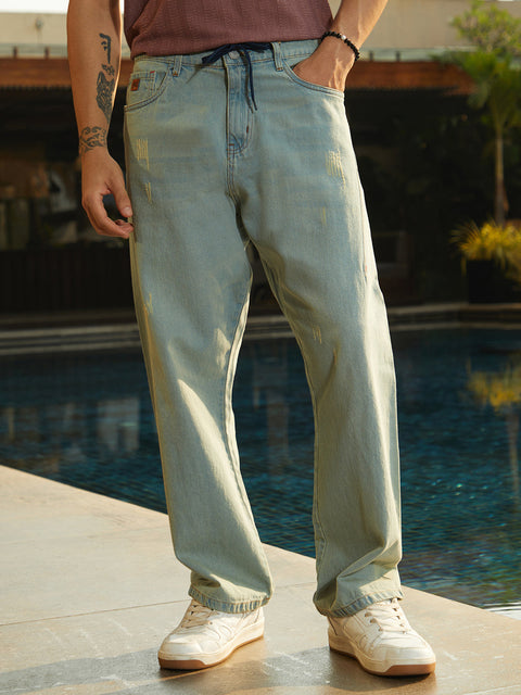 CAHOOT Light-Wash Straight-Fit Denim Jeans