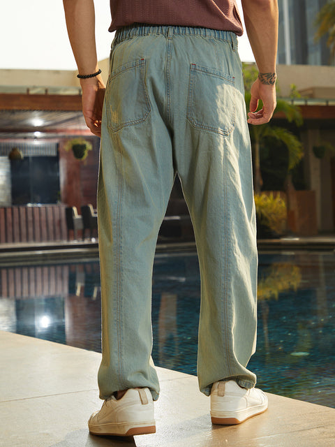 CAHOOT Light-Wash Straight-Fit Denim Jeans