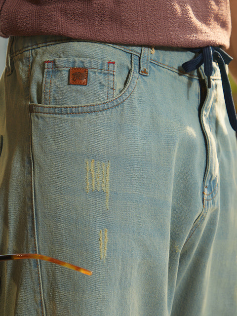 CAHOOT Light-Wash Straight-Fit Denim Jeans