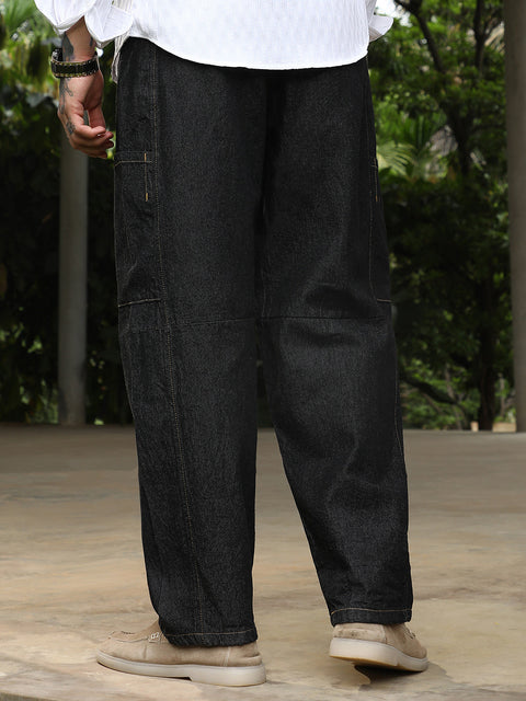 Runway Gods Baggy Cargo Denim Jeans