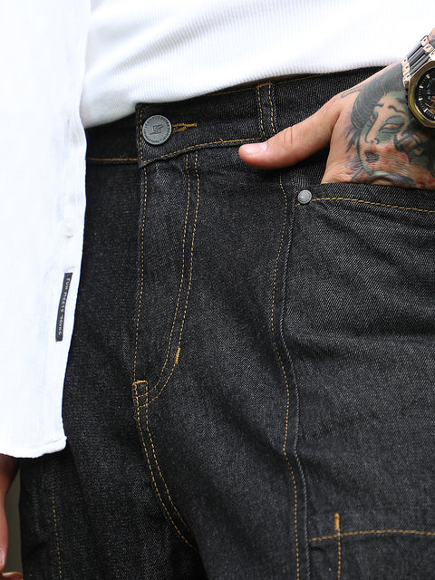 Runway Gods Baggy Cargo Denim Jeans