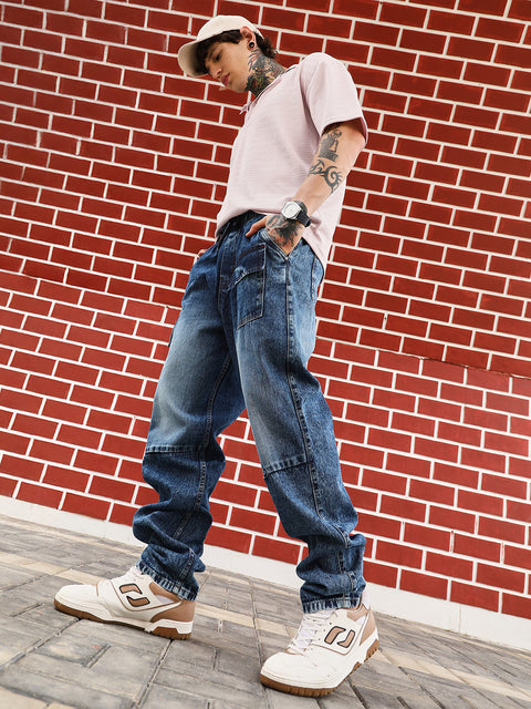 Take Two Men Jeans Modular-Utility Panelled Denim Jeans