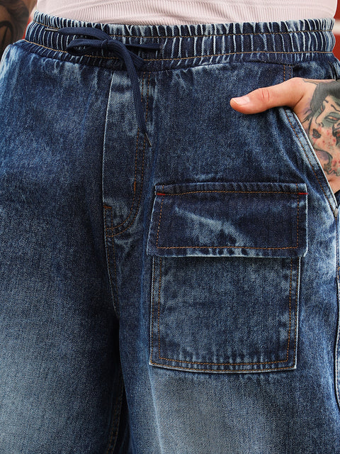 Take Two Men Jeans Modular-Utility Panelled Denim Jeans