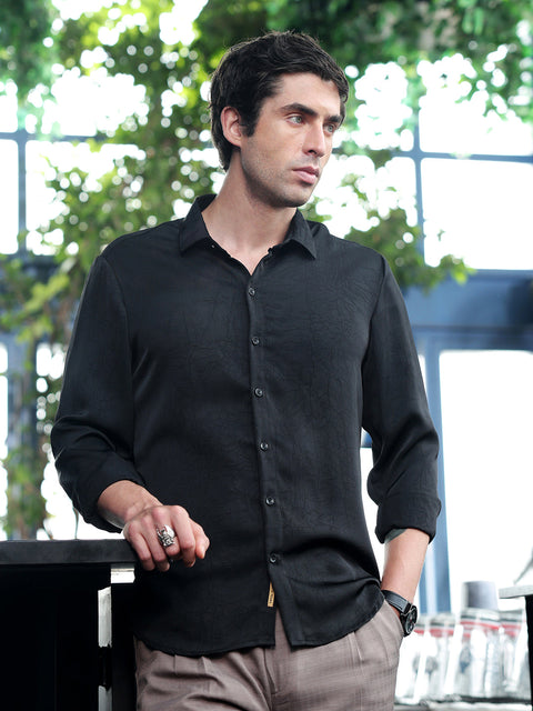 Iconic Everyday Solid Crushed Shirt