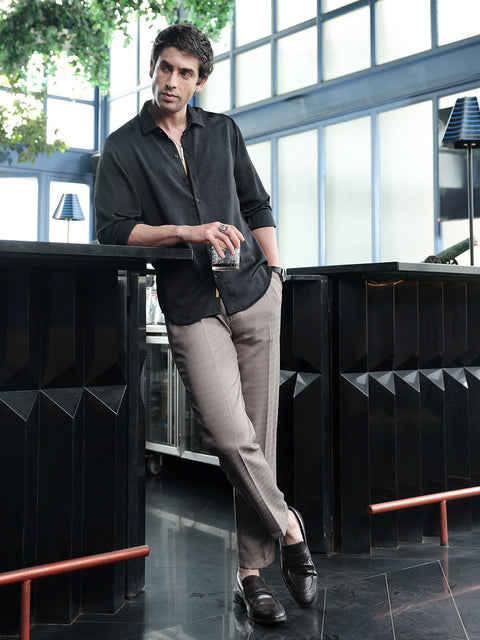 Iconic Everyday Solid Crushed Shirt