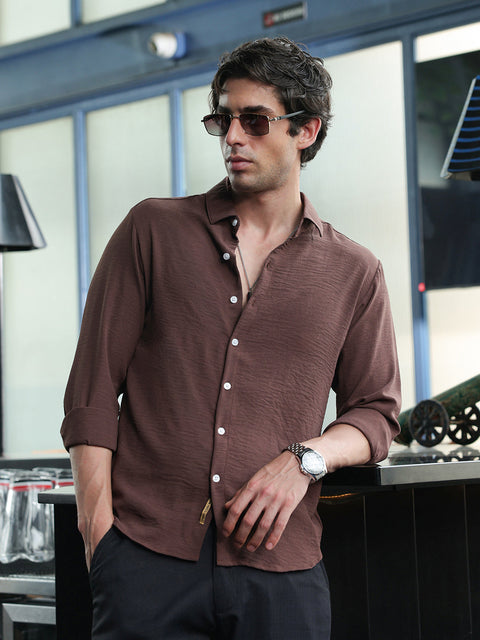 Runway Gods Solid Relaxed Shirt