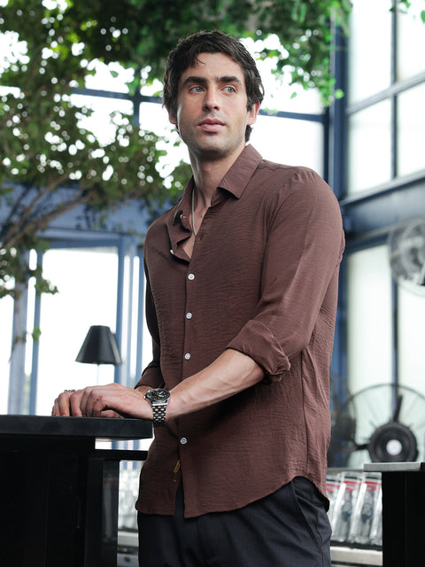 Runway Gods Solid Relaxed Shirt