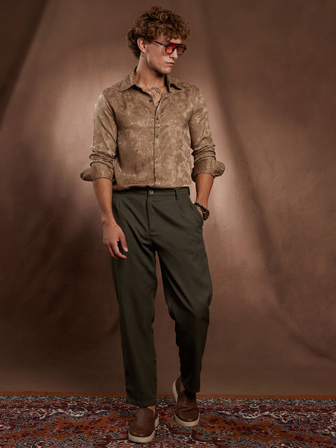 Behookd Flora-Textured Shirt