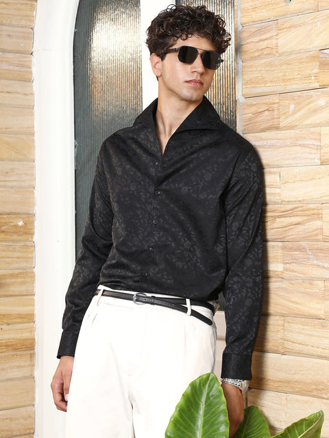 CAHOOT Self-Flora Jacquard Shirt