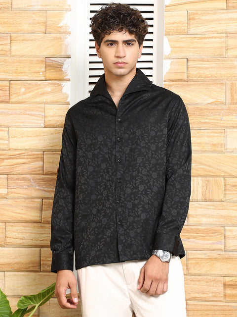 CAHOOT Self-Flora Jacquard Shirt
