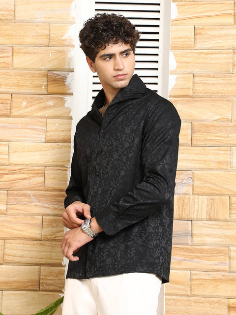 CAHOOT Self-Flora Jacquard Shirt