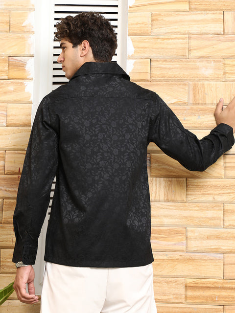 CAHOOT Self-Flora Jacquard Shirt